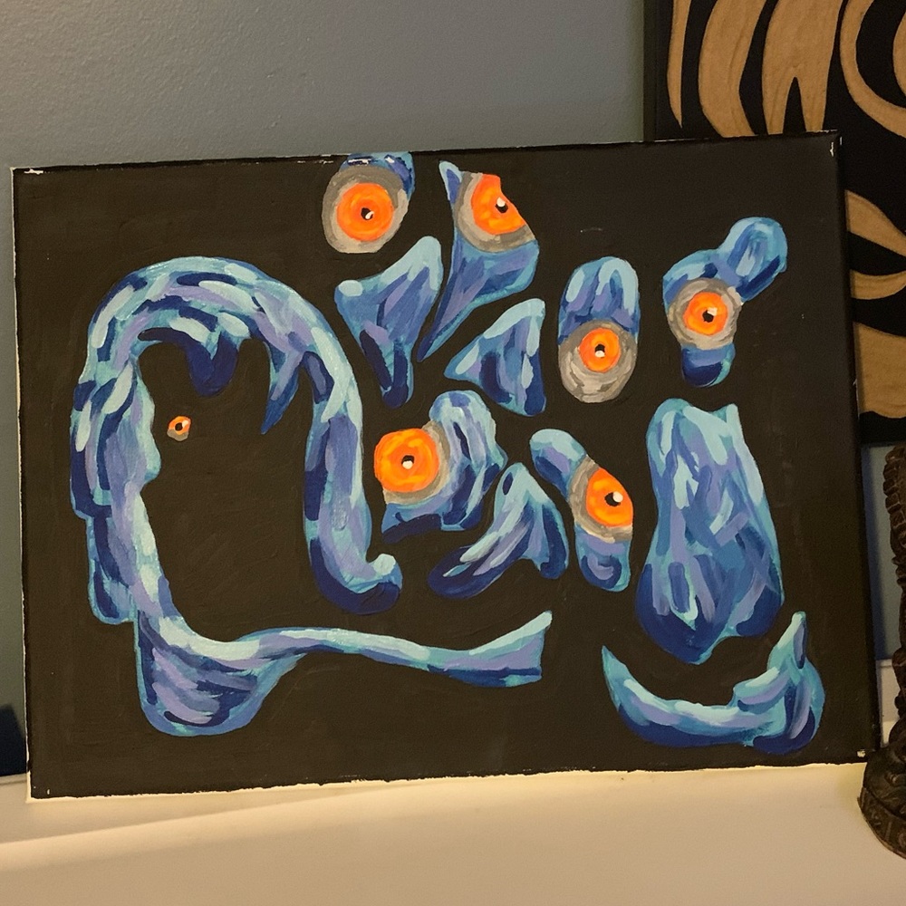 Come Watch | Original acrylic art on canvas